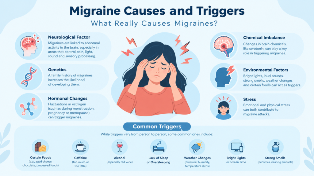 Migraine causes and triggers